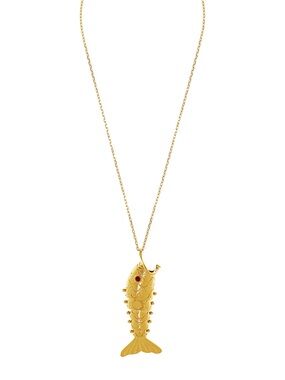 Anni Lu Fishy Pearl Necklace